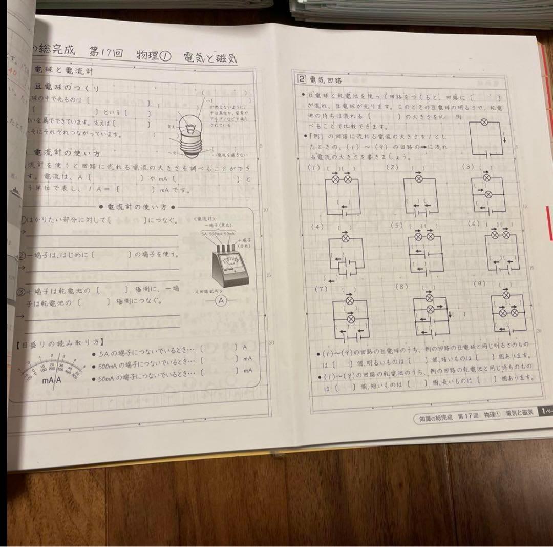 サピックス6年生 理科 土特志望校特訓ウィークリーサピックス 知識の総