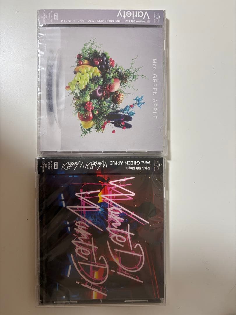 未開封 Mrs. GREEN APPLE CD 2種セット - メルカリ