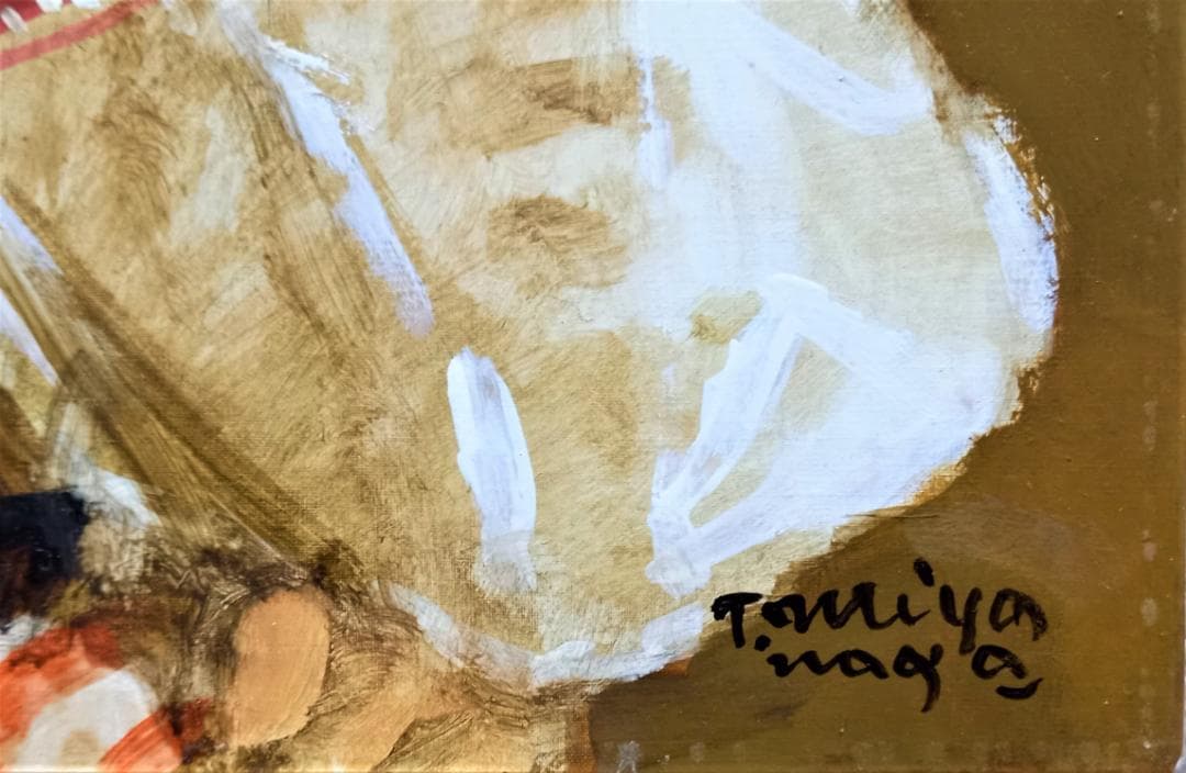 宮永岳彦 「婦人像」 F6号 豪華な金縁額装 真作 - メルカリ