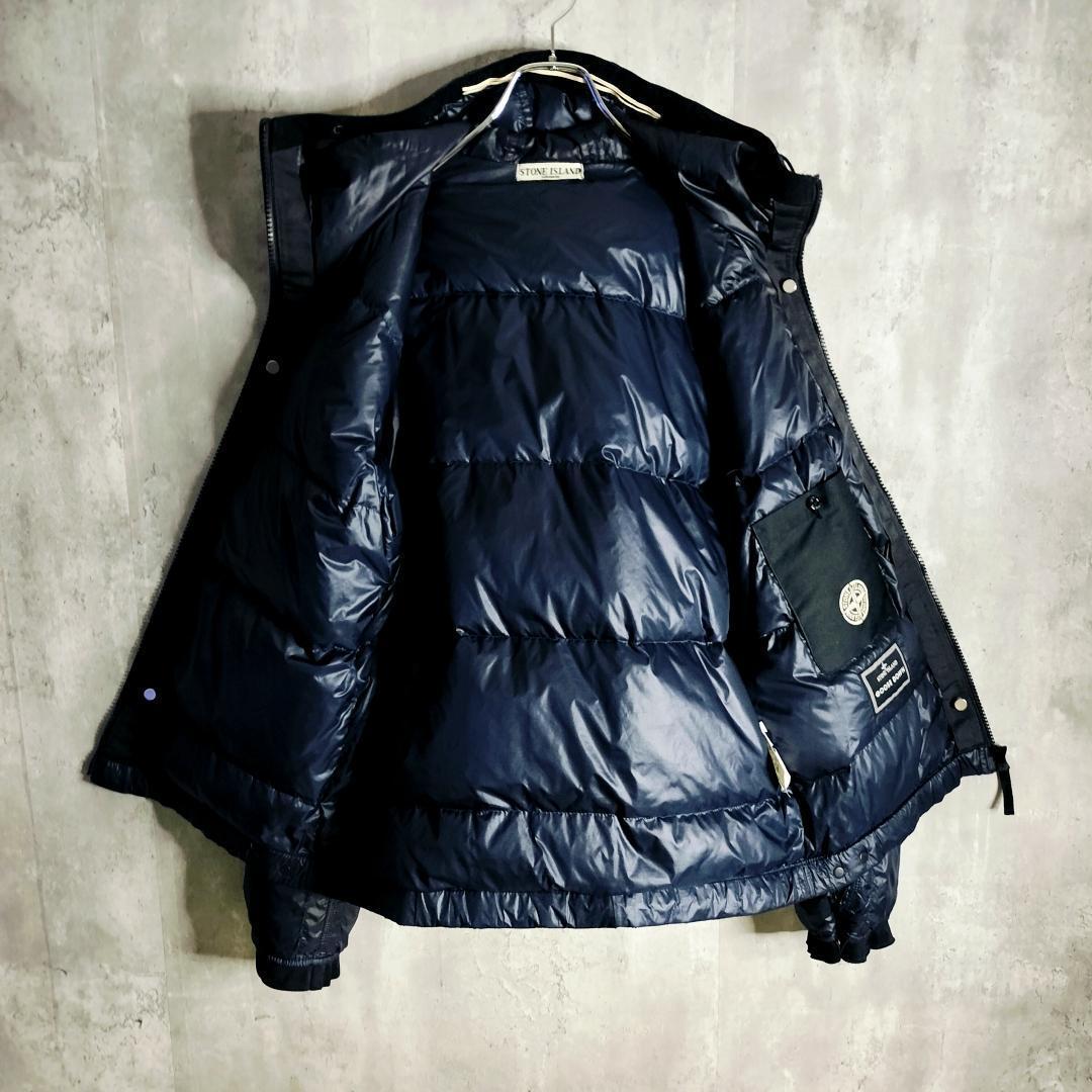 08AW・ハーヴェイ☆ストーンアイランド メッシュバッジ グースダウン