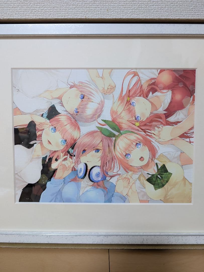 3500円値下げ　3個セット販売付属品付き五等分の花嫁複製原画A B C TVスペシャルアニメ「五等分の花嫁＊」とダーツハイブが