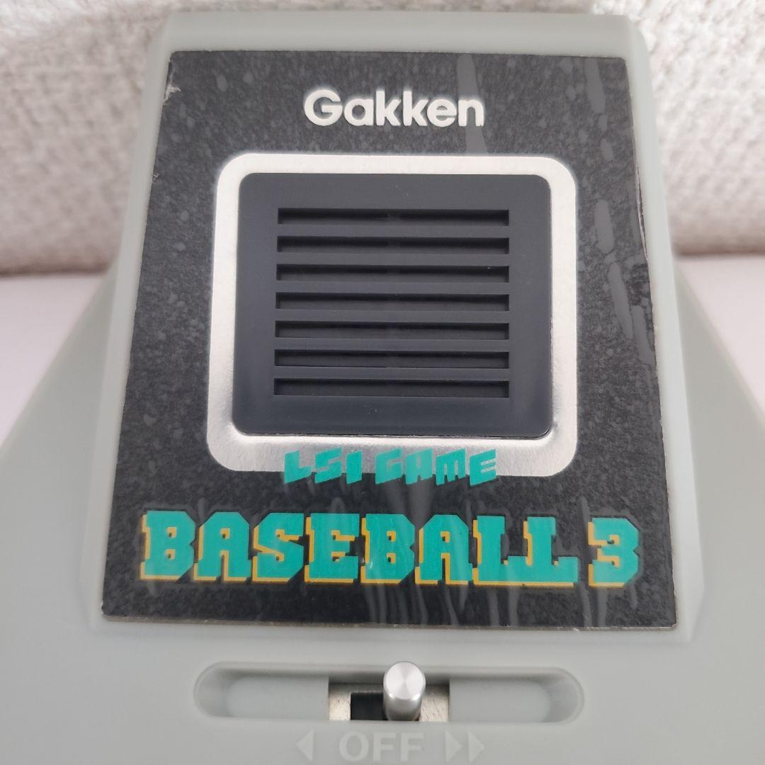 学研 LSIゲーム ベースボール3 稼働品 昭和レトロゲーム - メルカリ