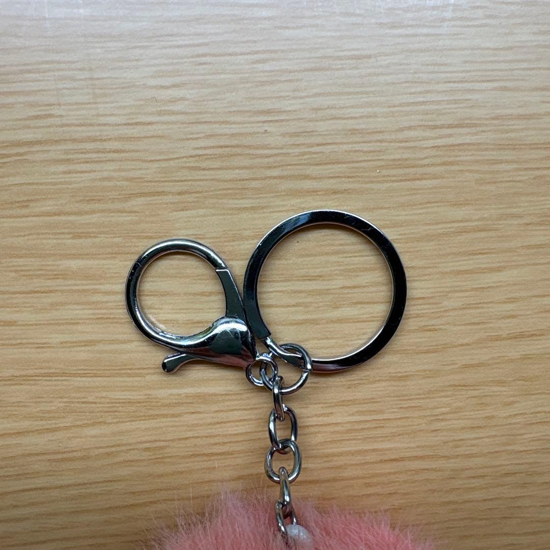 最安値、まとめ購入でさらにお得！】 ふわふわ鳥キーホルダー2色セット