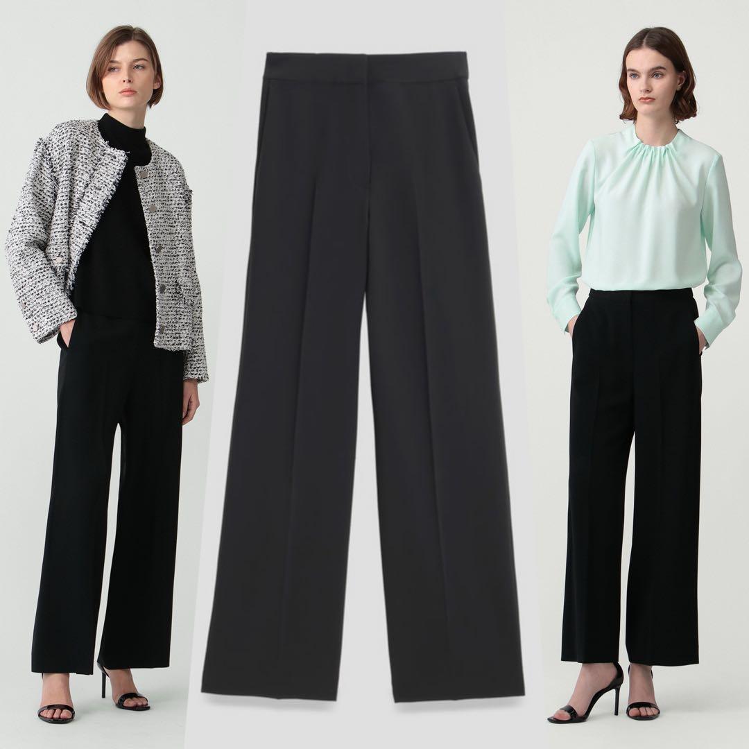 theory luxe 25SS ウォッシャブル ワイドストレートパンツ 新品 - メルカリ