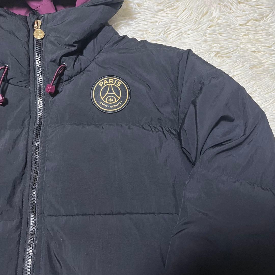 PSG × JORDAN ダウンジャケット ブラック XLサイズ - メルカリ