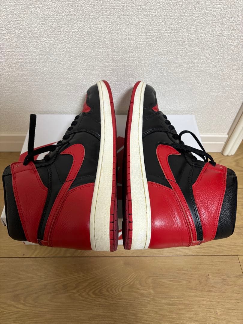 ナイキ エアジョーダン1 レトロハイOG \"ブレッド\" カスタム 28.0cm