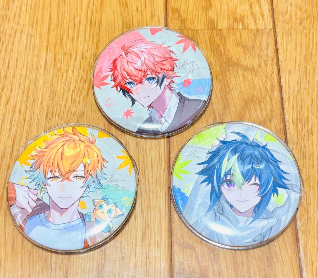 にじさんじ まねきねこコラボ 缶バッジ まとめ売り - メルカリ