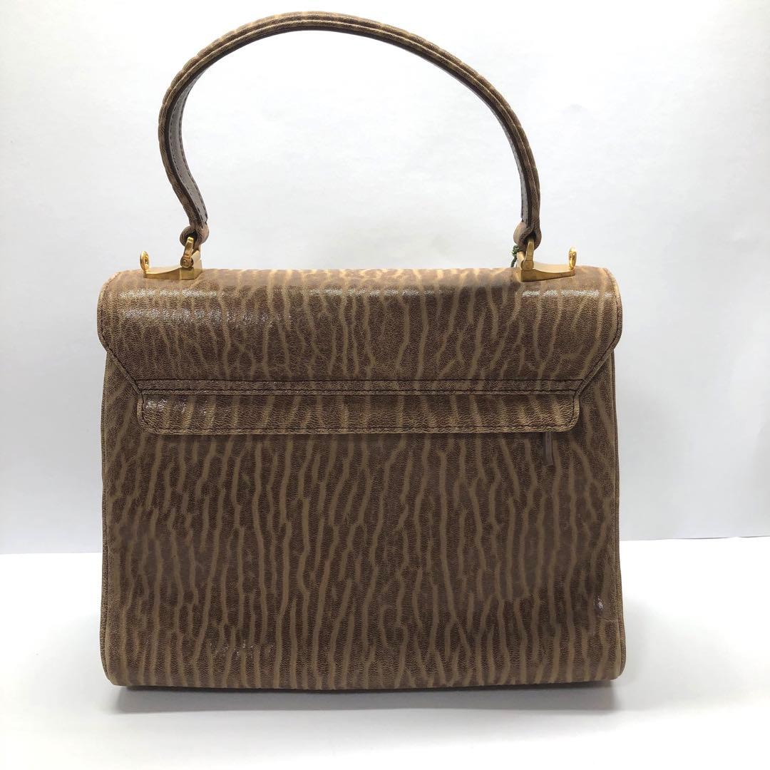 希少‼︎】EAGLE シールスキン アザラシ革 ハンドバッグ ゴールド金具