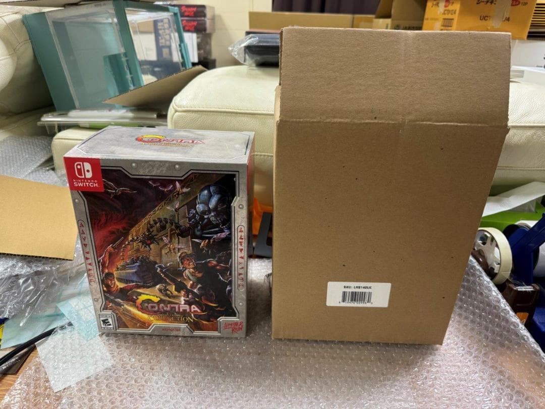 SW 魂斗羅アニバーサリーコレクション コレクターズ北米版 新品未開封 魂斗羅 アニバーサリーコレクション DELUXE EDITION – SUPERDELUXE GAMES