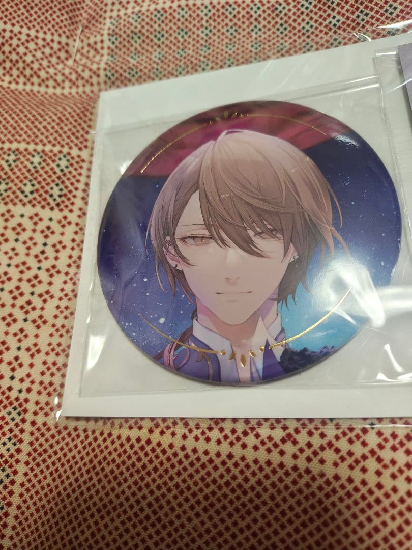 にじさんじ 加賀美ハヤト 缶バッジ 箔押し 誕生日グッズ&ボイス2025