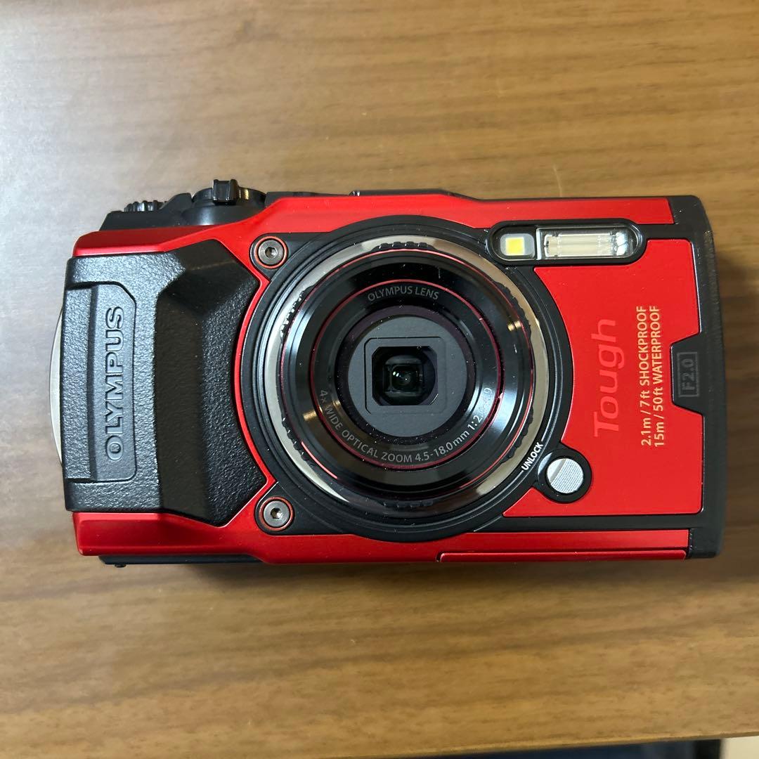 OLYMPUS Tough TG-6 レッド 本体 - メルカリ