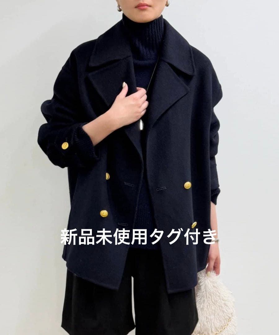 ゆ*げ様 【LOUNGEDRESS】ミドルリバーコート Loungedress（ラウンジドレス） コート アウター ミドルリバーコート