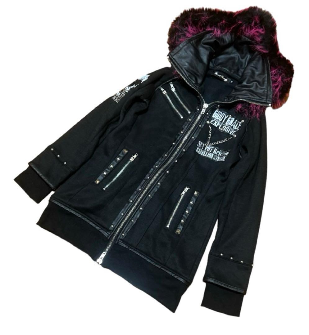 SEXPOT Revenge セックスポットリベンジ パーカー ファー付き 希少