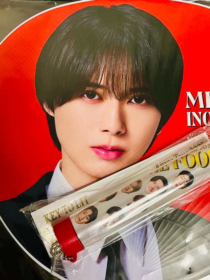 KEY TO LIT キテレツ 井上瑞稀 うちわ ペンライトトップ - メルカリ