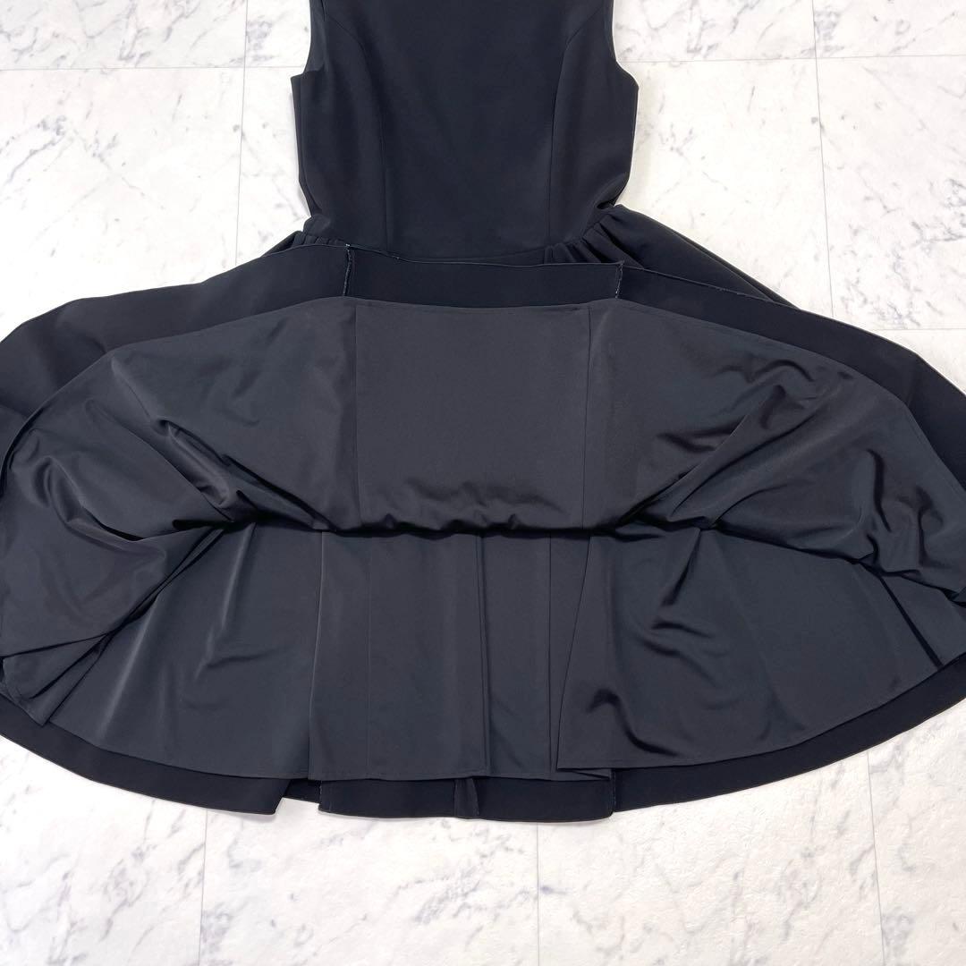 極美品✨フォクシーニューヨーク 現行 サイドギャザードレス フレア