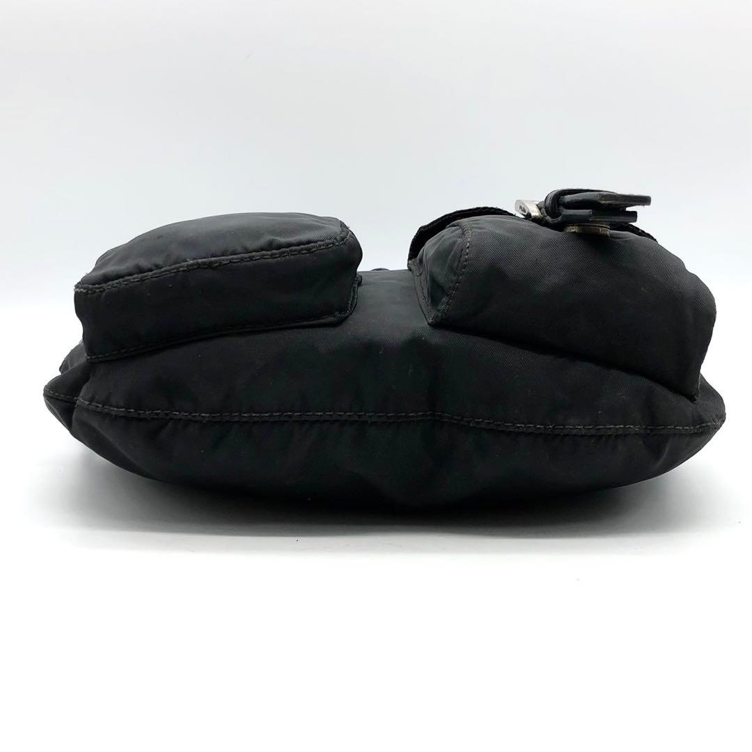 プラダ ウエストバッグ 三角ロゴプレート ベルト ナイロン レザー