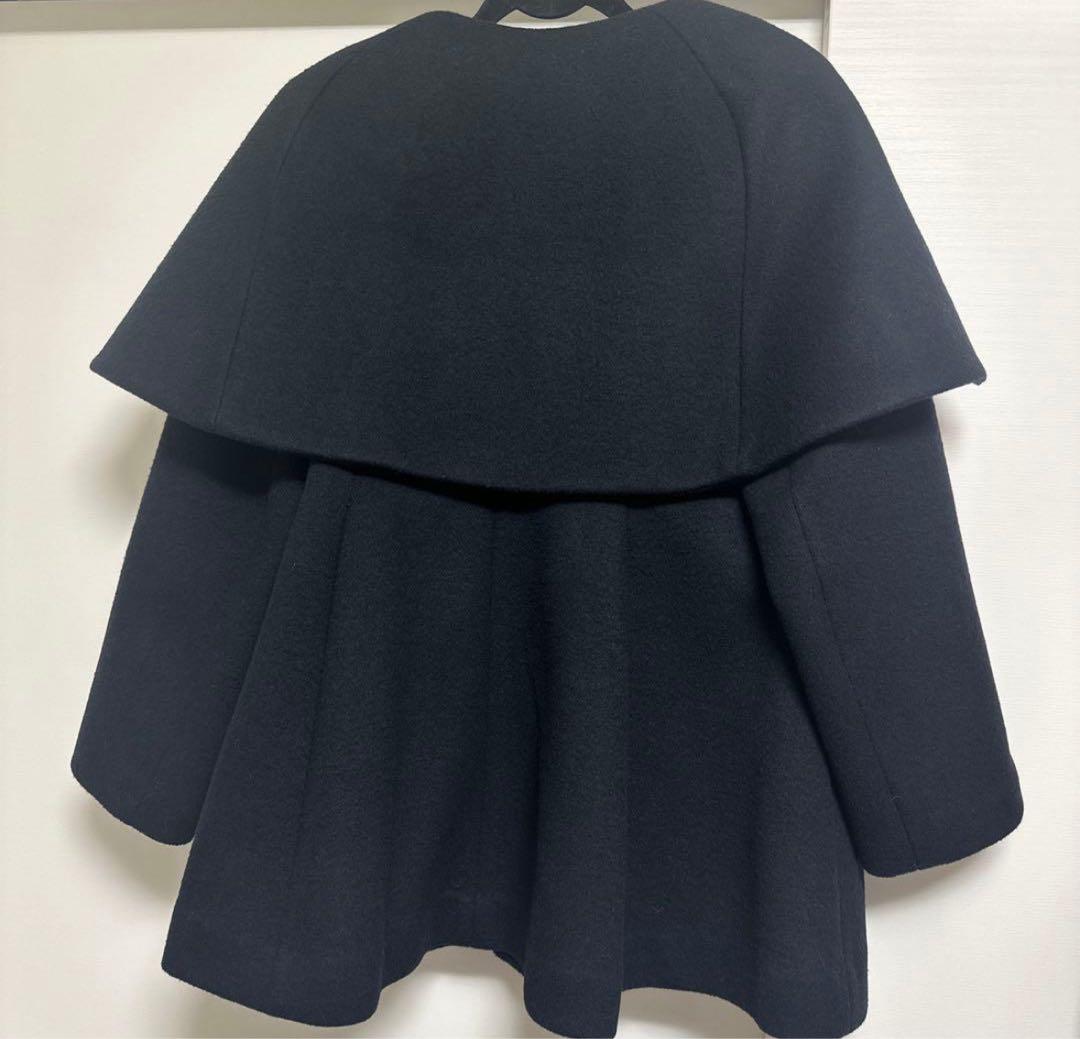 CELFORD（セルフォード） ケープコート ミドルコート ブラック