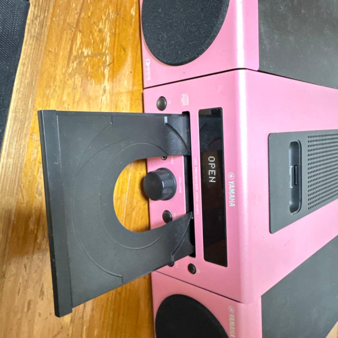 YAMAHA CRX-040 ピンク コンパクトオーディオ - メルカリ