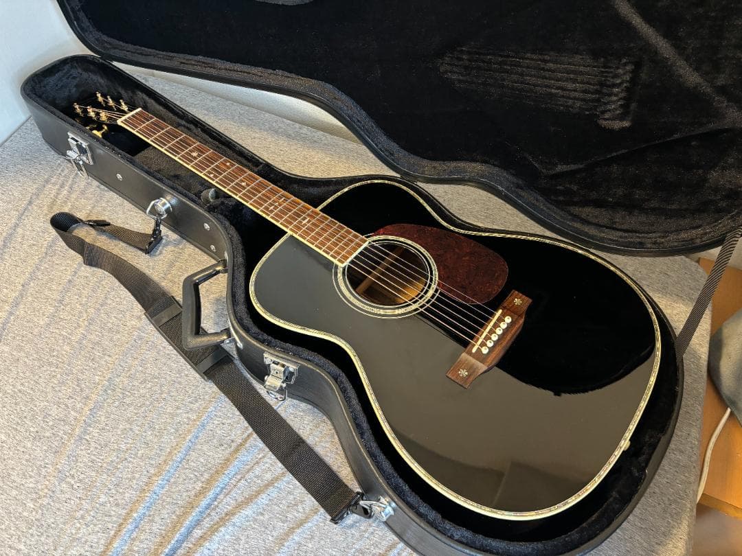 Aria Dreadnought AF-720BK ハードケース付き - メルカリ