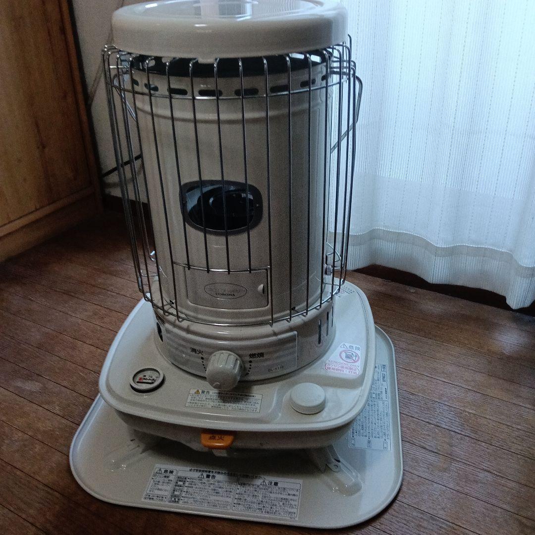 CORONA 石油ファンヒーター ホワイトSL-5116 東京・業務用エアコン修理専門店ー業務用エアコン 暖房器具 販売 暖房
