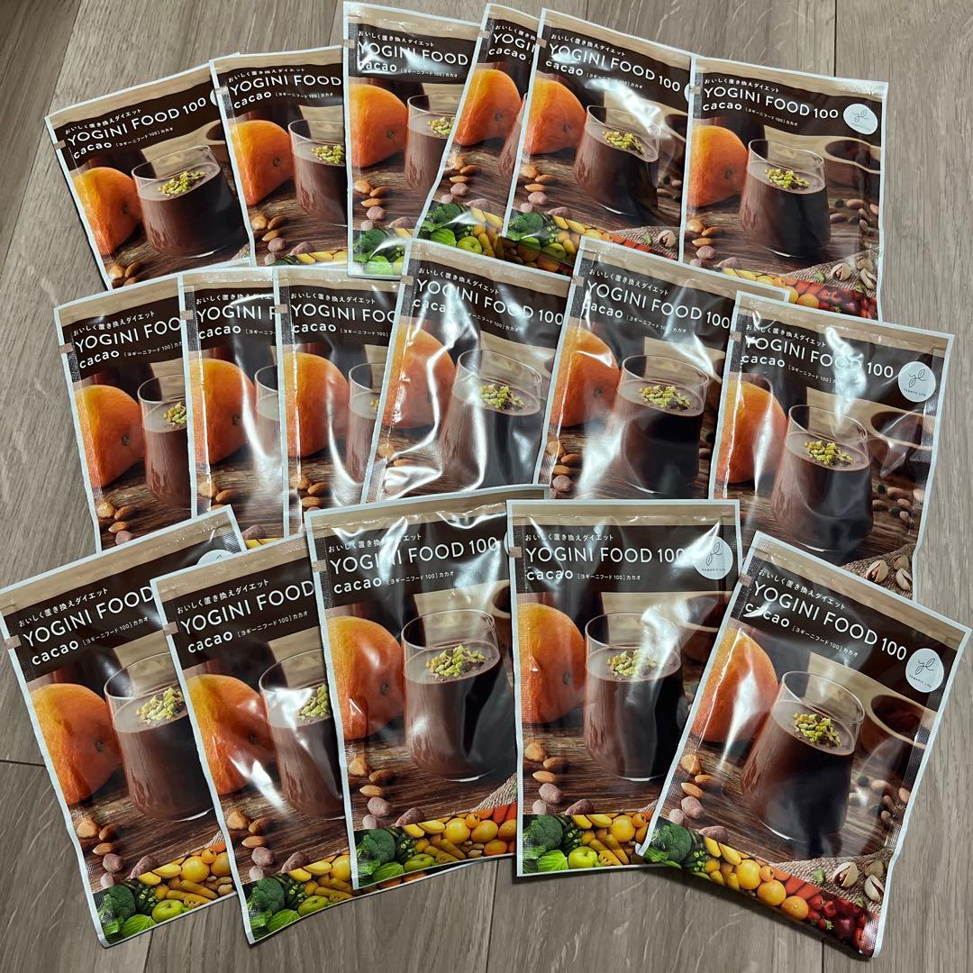YOGINI FOOD 100 Cacao 17袋セット YOGINI FOOD 100 cacao 16袋 LAVA YOGINI FOOD 100 cacao 【公式通販】