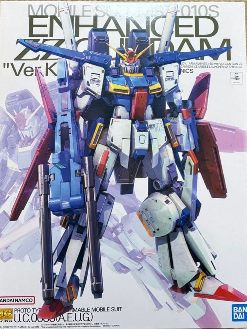 H*J様 MG 強化型ダブルゼータガンダム ver.ka MG 1/100 強化型ダブルゼータガンダム Ver．Ka【再販】【2次