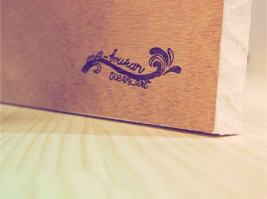 波紋アート】フジツボアート／barnacle／オブジェ／10cmプリズム