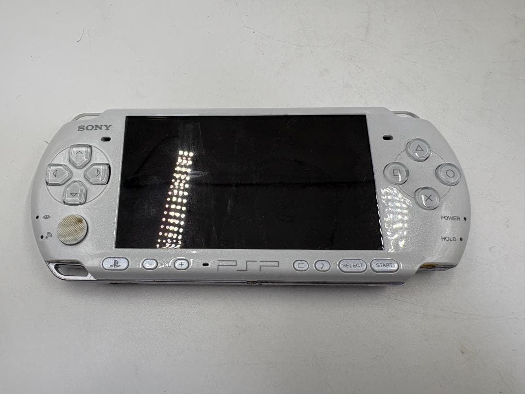 SONY PSP-3000 パールホワイト 本体セット 動作品 箱付き - メルカリ
