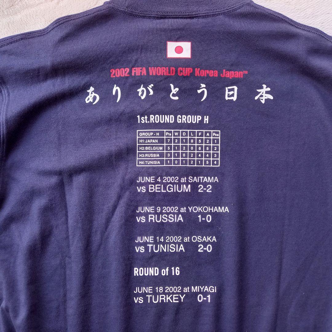 新品タグ付】サッカーw杯 Thank you Japan 2002 Tシャツ - メルカリ