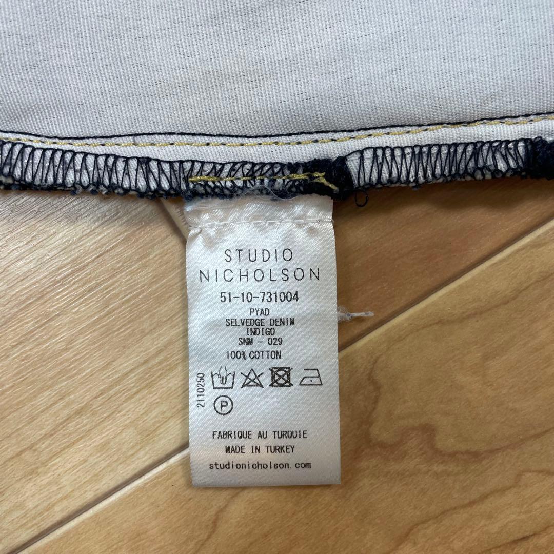 z*6様 STUDIO NICHOLSON × ISKO PYAD デニムパンツ - メルカリ