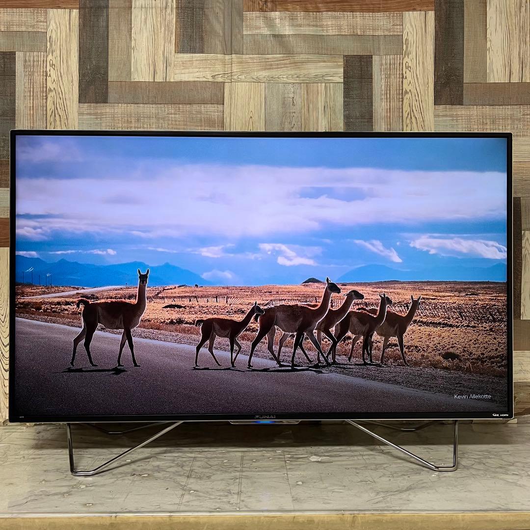 あっこさん専用フナイ49型4K 大容量3TBHDD内蔵YouTube.ネトフリ - メルカリ