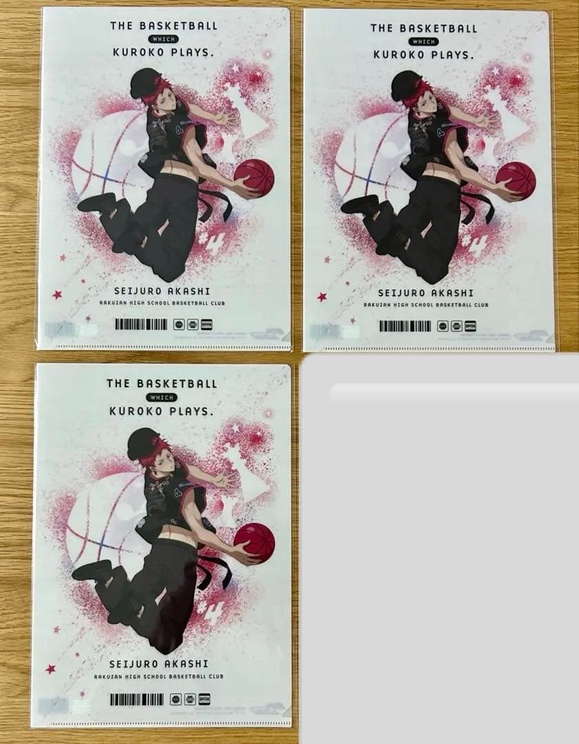 黒子のバスケ 黒バス B−BOYスタイル クリアファイル まとめ売り 42枚