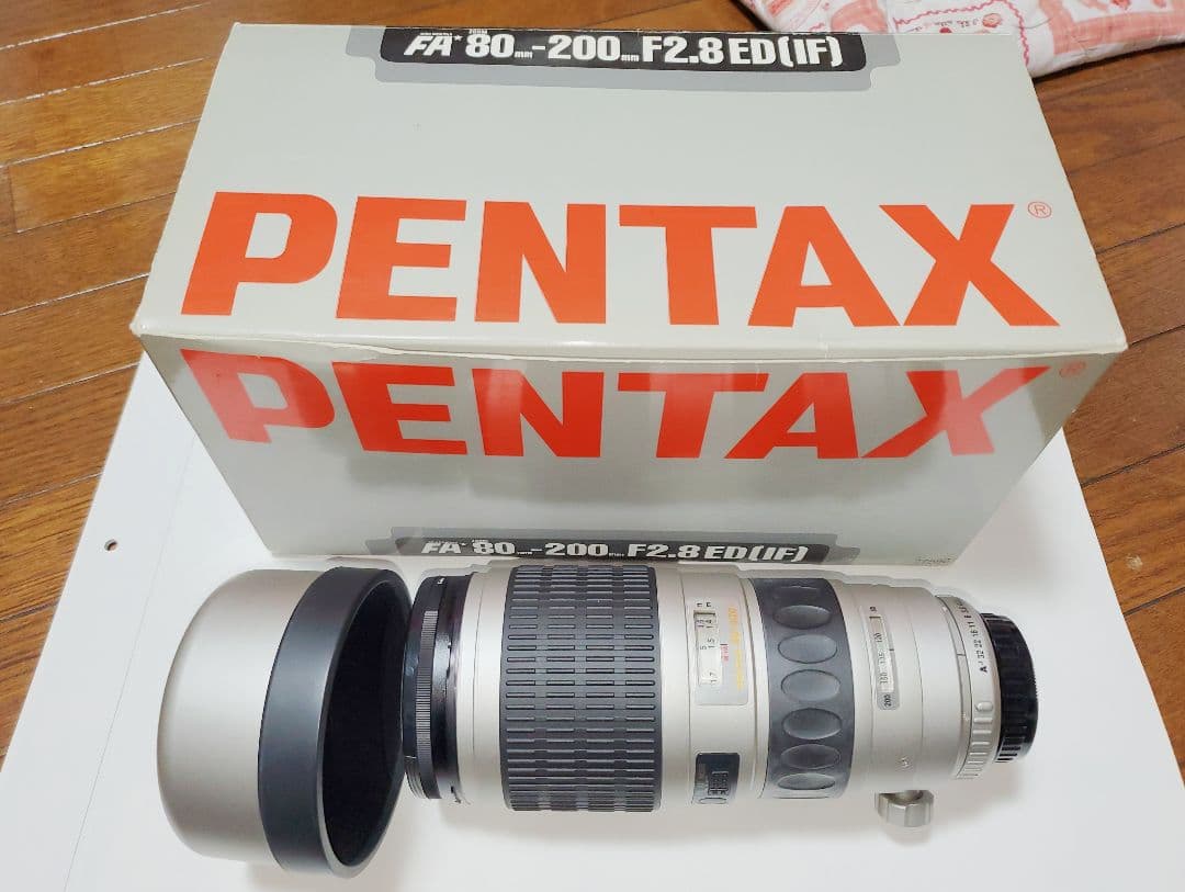 フィルムカメラ PENTAX FA 80-200mm F2.8 ED (IF) smc PENTAX-FA☆ Zoom 80-200mm F2.8 ED [IF] - 前編！ | はなはなの
