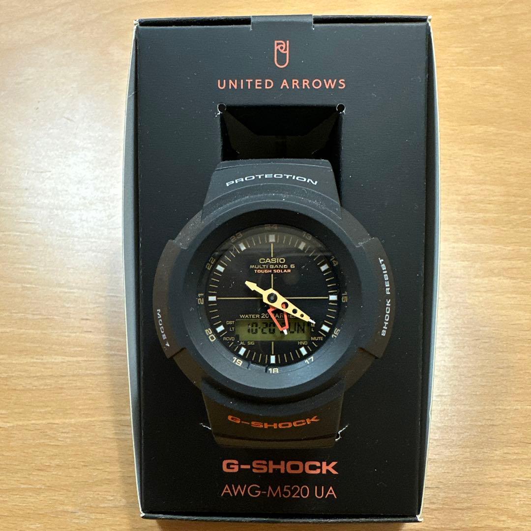 新品 ユナイテッドアローズ別注 G-SHOCK腕時計 電波ソーラー 希少品