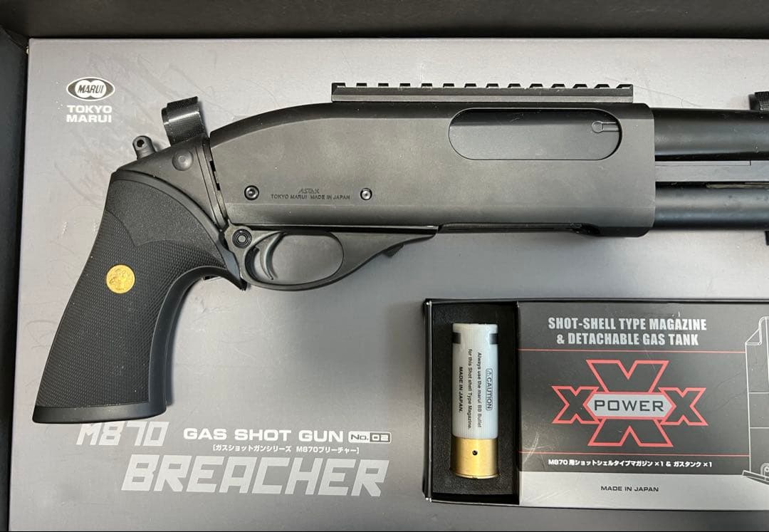 ジャンク品 東京マルイ M870 ブリーチャー ガスショットガン