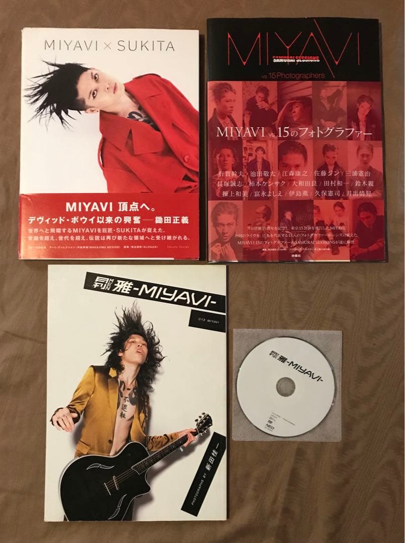 雅 MIYAVI 写真集　×SUKITA 月刊 SAMURAI SESSIONS