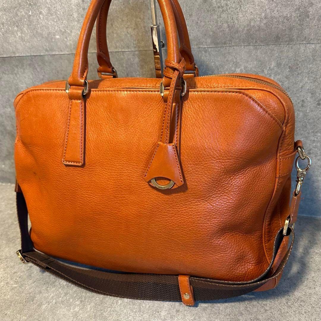 アニアリ　ビジネスバッグ　2way ショルダー　キャメル aniary - アニアリ 2wayショルダー キャメルの通販 by さと's shop