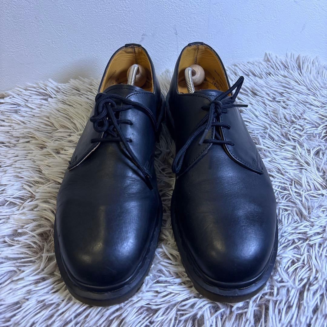 Dr. Martens ドクターマーチン　イングランド製　ブラック3ホール　10 中古・古着通販】Dr.Martens (ドクターマーチン) 3 ホール シューズ
