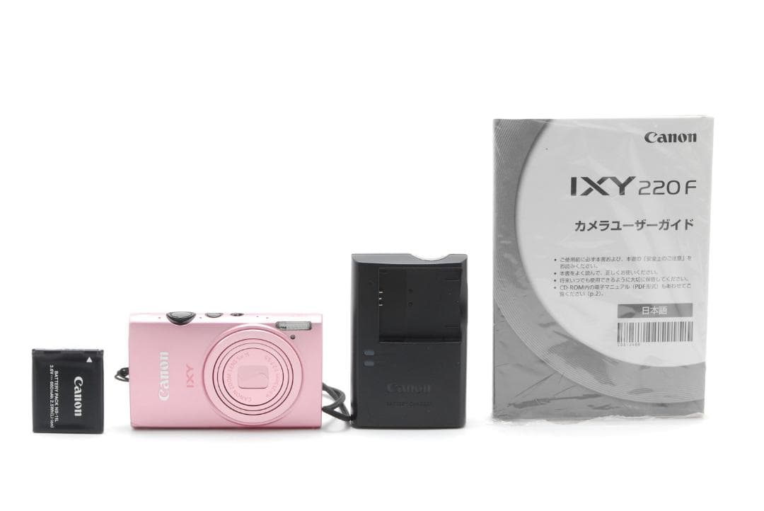 美品 Canon IXY220F ピンク