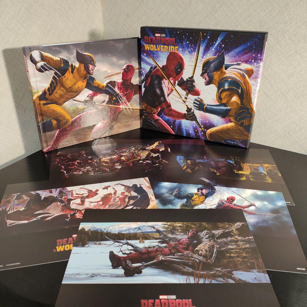 DEADPOOL WOLVERINE アートブック デッドプール MARVEL デッドプール＆ウルヴァリン」の新しいプロモーションアート。 : r