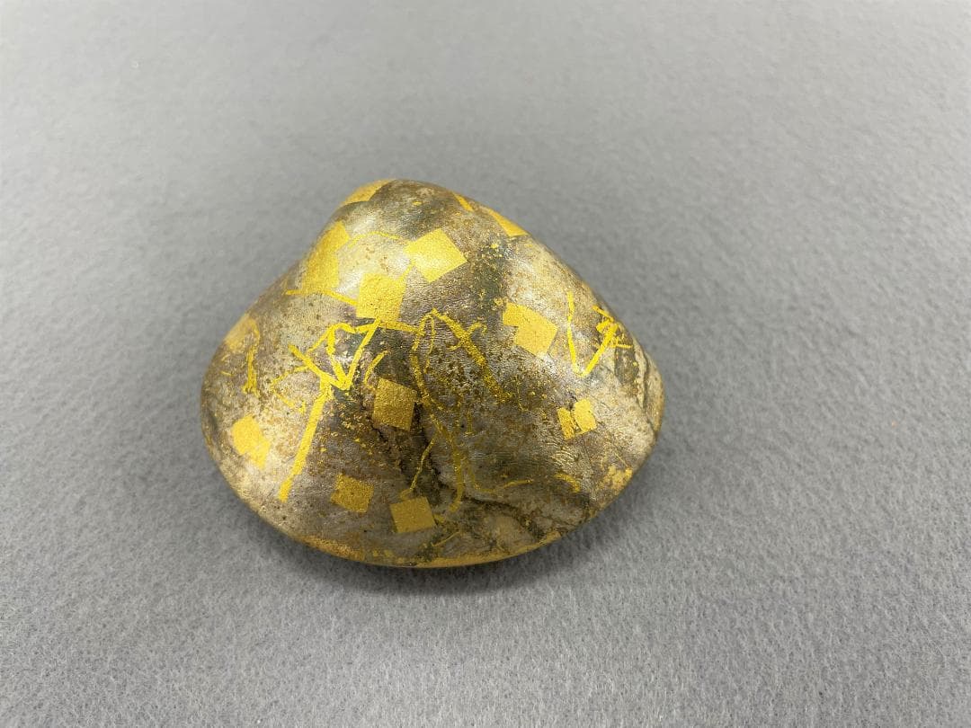 香合 荒井正春作 金箔工芸 共箱 茶道具