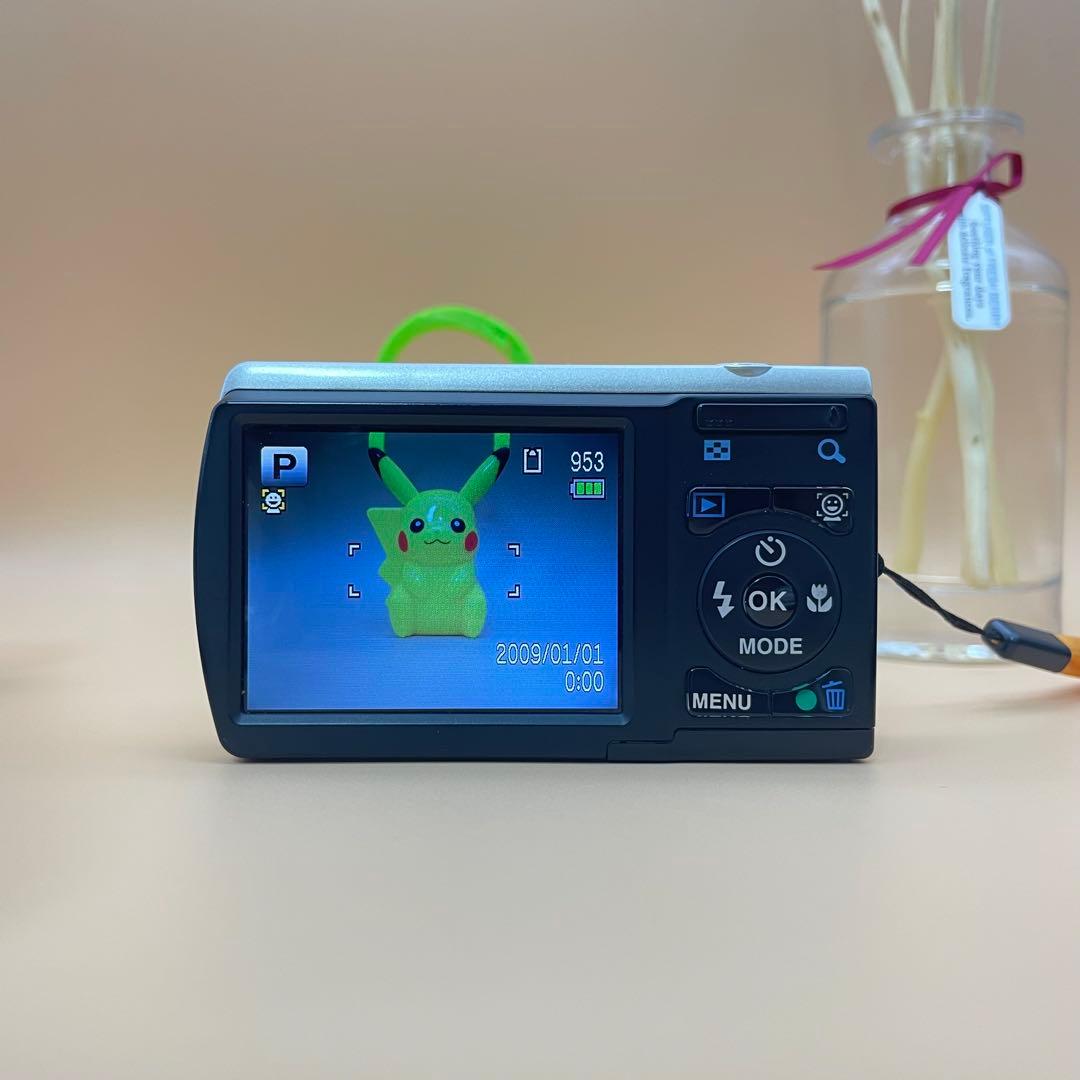 スマホ転送OK✨PENTAX Optio E80✨動作確認済 単三電池 可愛い❤️