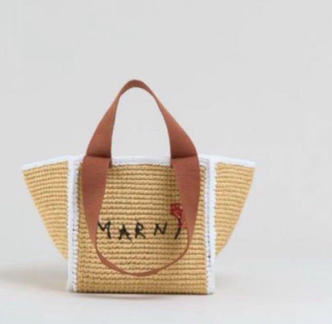 マルニ　SILLO カゴバッグ MARNI シロ SILLO スモールショッパー（かごバッグ） (MARNI/かご