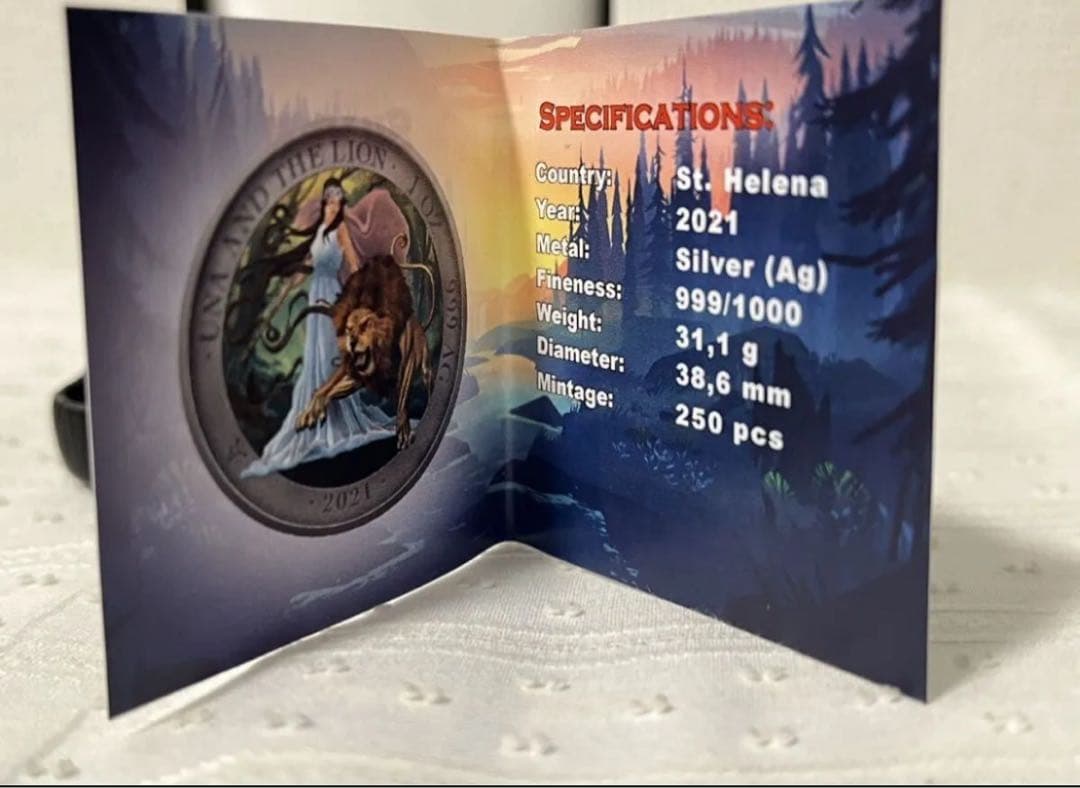 2021 セントヘレナ ウナとライオン カラー ミスティック フォレスト