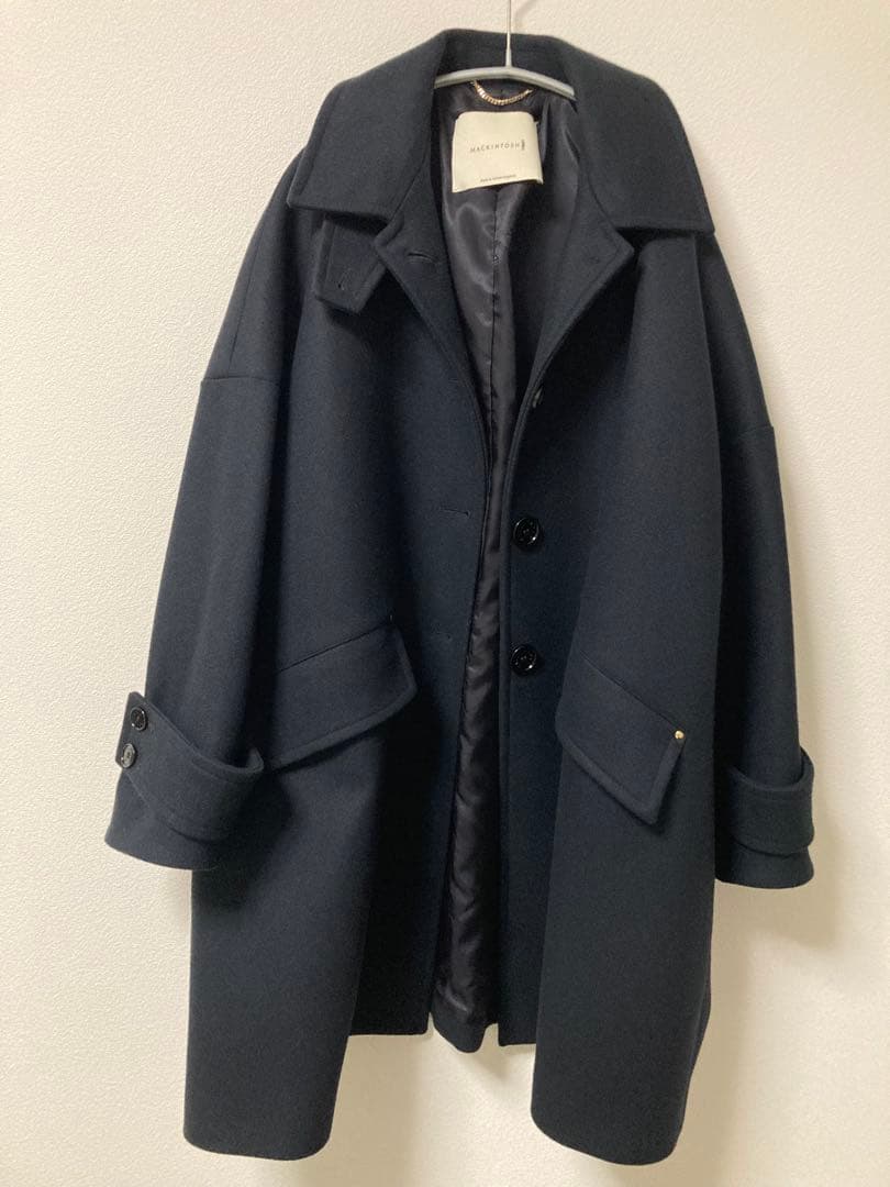 イエナ別注MACKINTOSH HUMBIEネイビーコート サイズ36 - ジャケット
