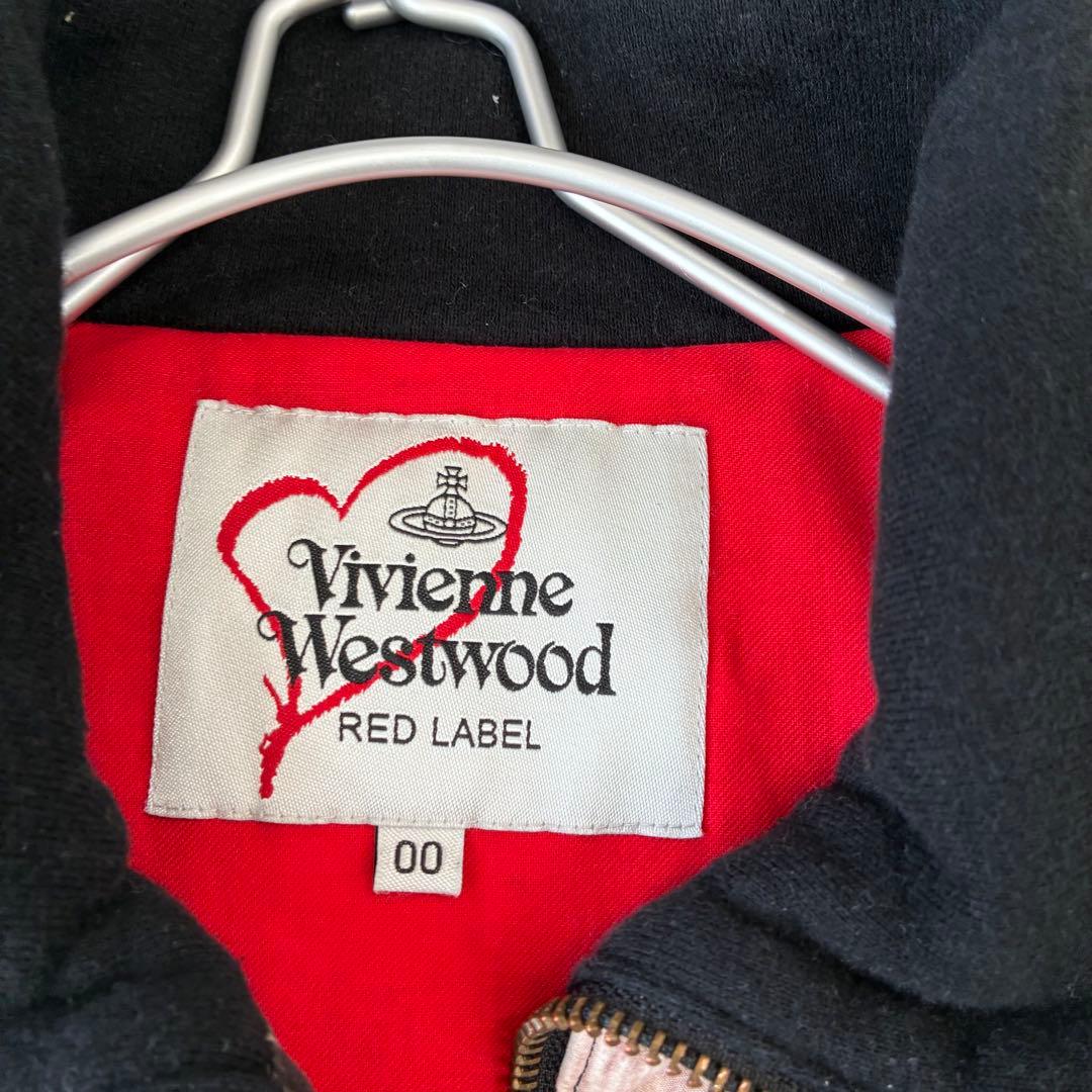 ヴィヴィアンウエストウッド ハーフジップスウェット チュニック