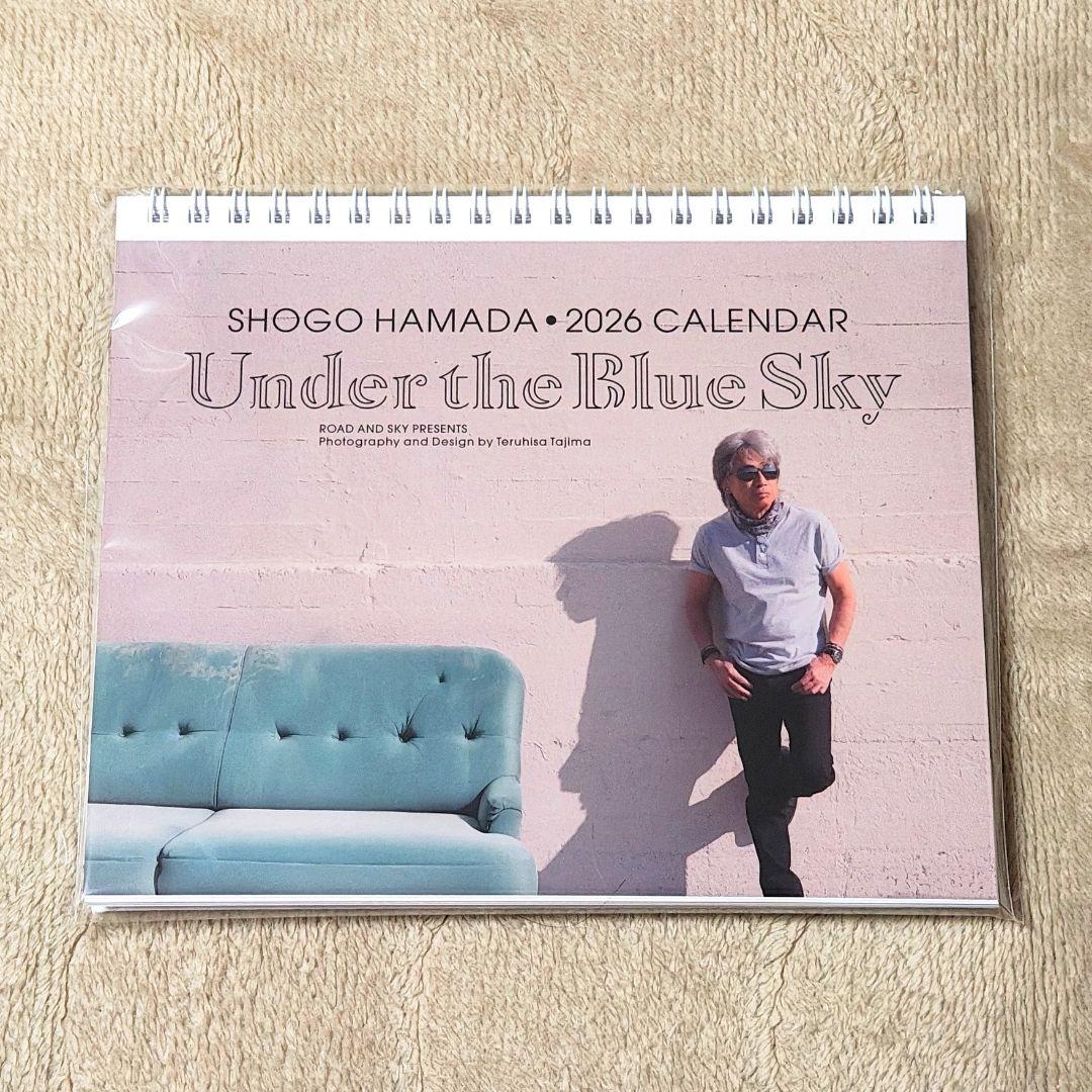 ☆新品未開封☆浜田省吾 2026年カレンダー(壁掛&卓上タイプ)セット