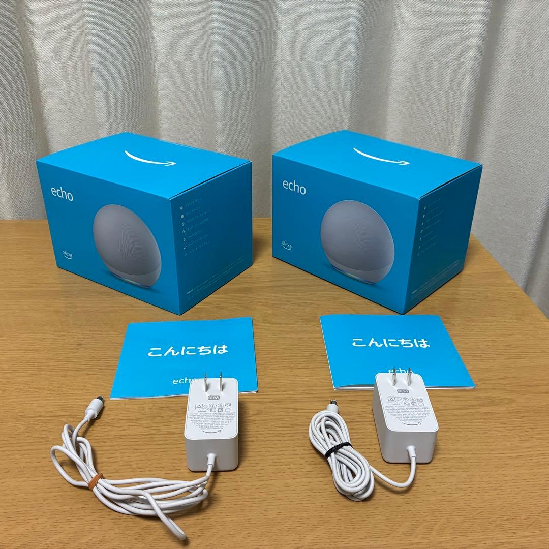 Echo第4世代 2個セット Alexa アレクサ L4S3RE - メルカリ