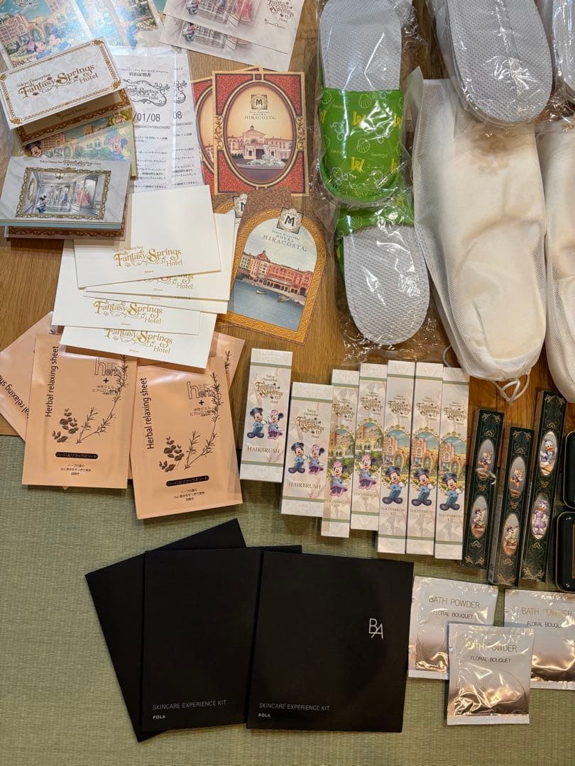 ディズニーホテル アメニティ まとめ売り ファンタジースプリングス