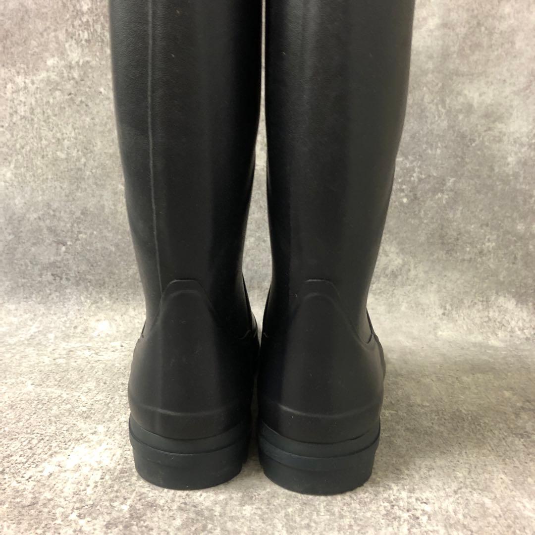 フォロー割□AIGLE BLUEBLUレインブーツ ネイビー ハリランH.R.M